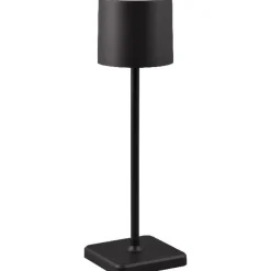 Clearance Trio LED-ulkopöytävalaisin Fernandez, ladattava