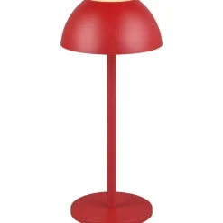 Clearance Trio LED-ulkopöytävalaisin Ricardo, mattavalkoinen, ladattava