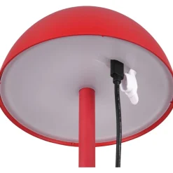 Clearance Trio LED-ulkopöytävalaisin Ricardo, mattavalkoinen, ladattava