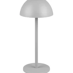 Clearance Trio LED-ulkopöytävalaisin Ricardo, mattavalkoinen, ladattava