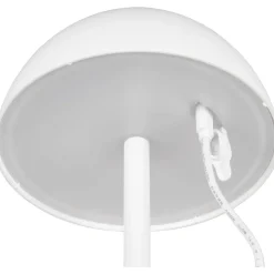 Clearance Trio LED-ulkopöytävalaisin Ricardo, mattavalkoinen, ladattava