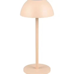 Clearance Trio LED-ulkopöytävalaisin Ricardo, mattavalkoinen, ladattava