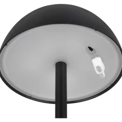Clearance Trio LED-ulkopöytävalaisin Ricardo, mattavalkoinen, ladattava