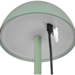 Clearance Trio LED-ulkopöytävalaisin Ricardo, mattavalkoinen, ladattava