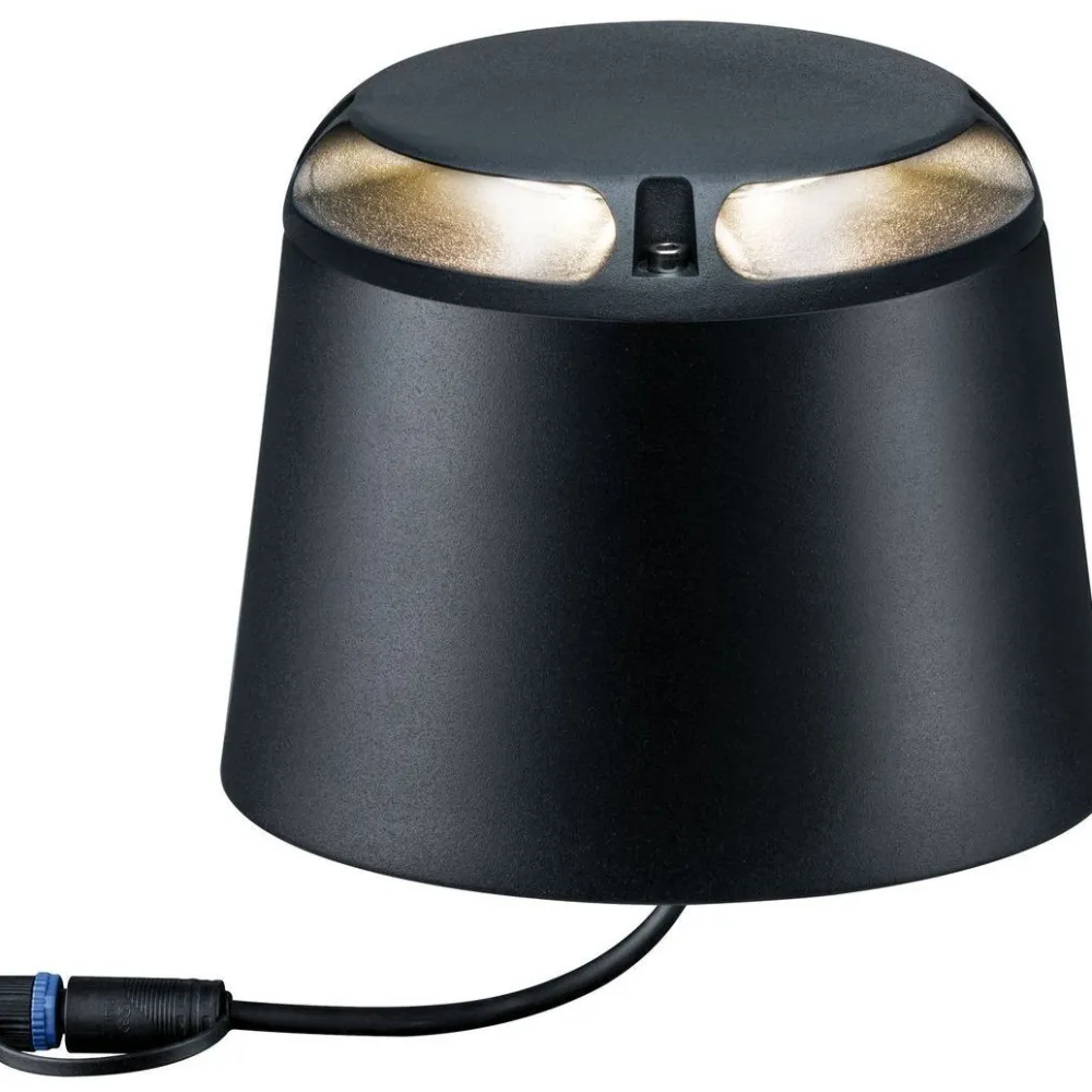 Clearance Paulmann LED-ulkovalaisin Plug & Shine, IP67, 3000K, pinta-asennettava, antrasiitti