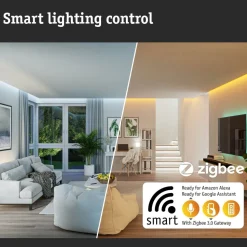 Sale Paulmann LED-ulkovalaisin Plug & Shine Basket, Smart Home Zigbee 3.0, IP44, RGBW, musta