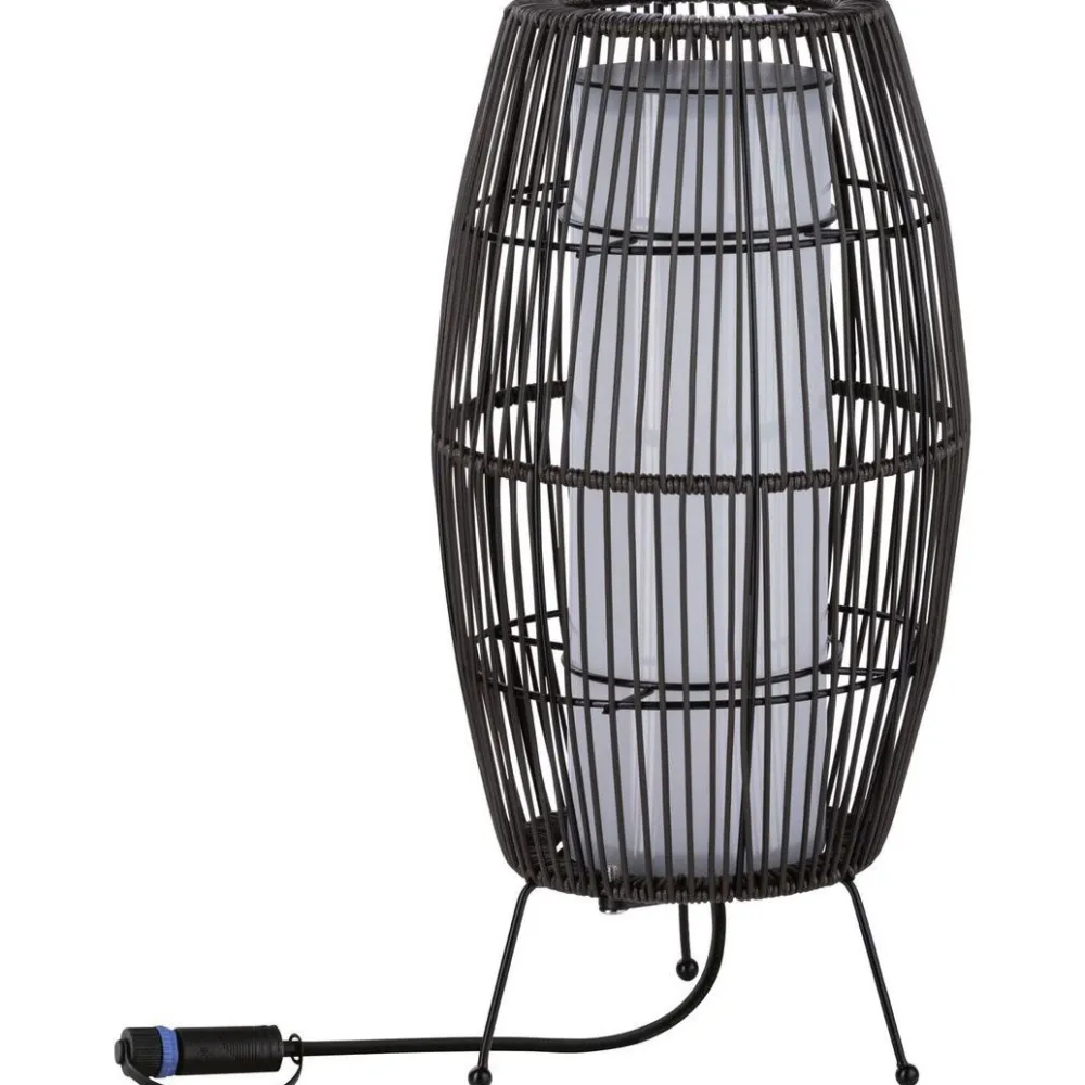 Sale Paulmann LED-ulkovalaisin Plug & Shine Basket, Smart Home Zigbee 3.0, IP44, RGBW, musta