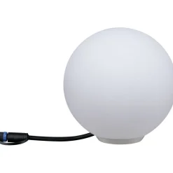 Clearance Paulmann LED-ulkovalaisin Plug & Shine Globe, Smart Home Zigbee 3.0, IP65, RGBW+, valkoinen