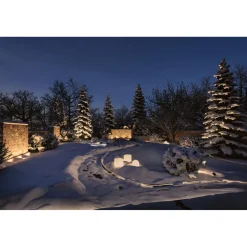 Clearance Paulmann LED-ulkovalaisin Plug & Shine Globe, Smart Home Zigbee 3.0, IP65, RGBW+, valkoinen
