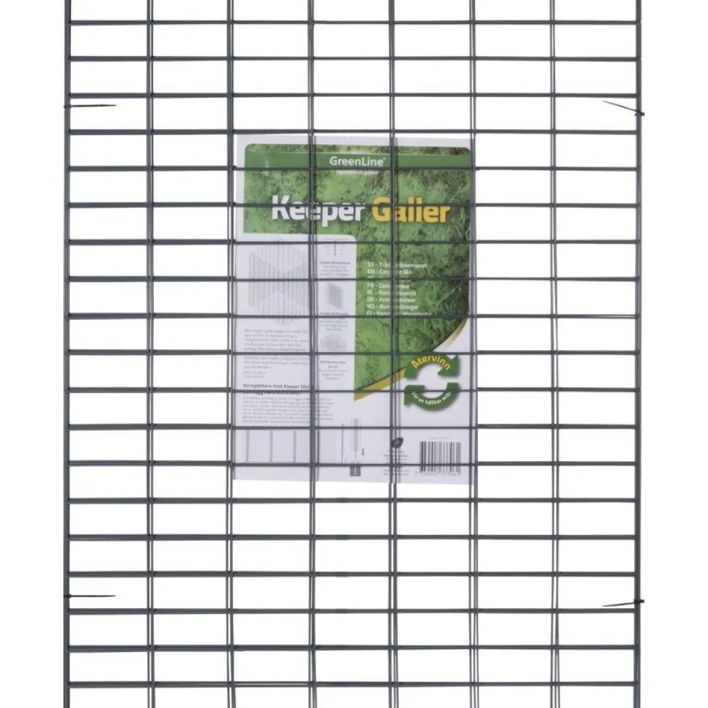 Greenline Lehtikompostori 70x70x90cm vihreä