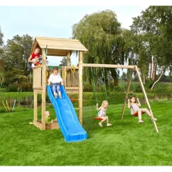 Hot Jungle Gym Leikkikeskus Casa ja Swing Module X'tra sis. liukumäen
