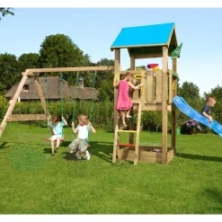 Online Jungle Gym Leikkikeskus Castle ja Swing Module X'tra sis. liukumäen