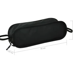 Clearance FinePRICE Leirituolit 2 kpl taitettava + kantolaukku 54x50x65 cm alumiini