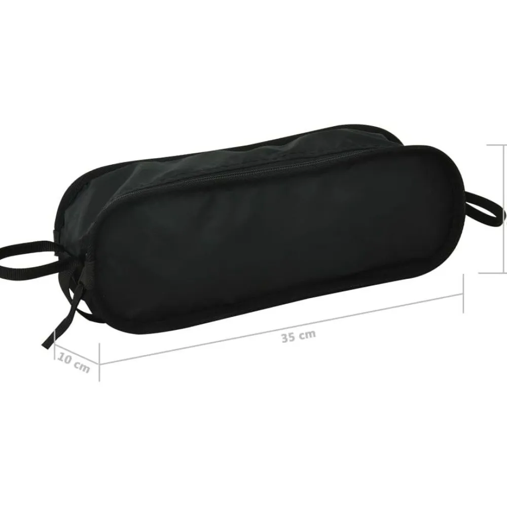 Clearance FinePRICE Leirituolit 2 kpl taitettava + kantolaukku 54x50x65 cm alumiini