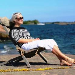 Best EcoFurn Lepotuoli Ekotuoli mänty harmaa