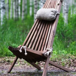 Hot EcoFurn Lepotuoli Ekotuoli mänty ruskea