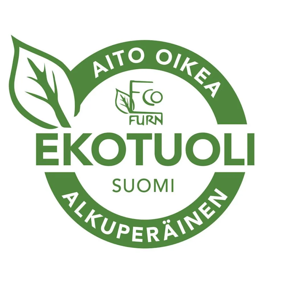 Hot EcoFurn Lepotuoli Ekotuoli mänty ruskea
