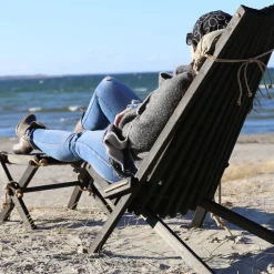 Discount EcoFurn Lepotuoli Ekotuoli tervaleppä musta