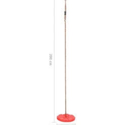Outlet FinePRICE Levykeinu 200 cm punainen