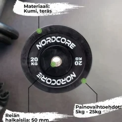 Best Nordcore Levypaino Core Bumper, 5-25kg