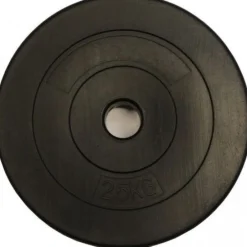 New Fit'n Shape Levypainot 2 x 2.5kg, vinyyli, musta