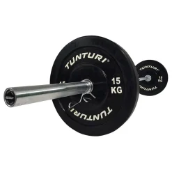 New Tunturi Levypaino 15 kg musta