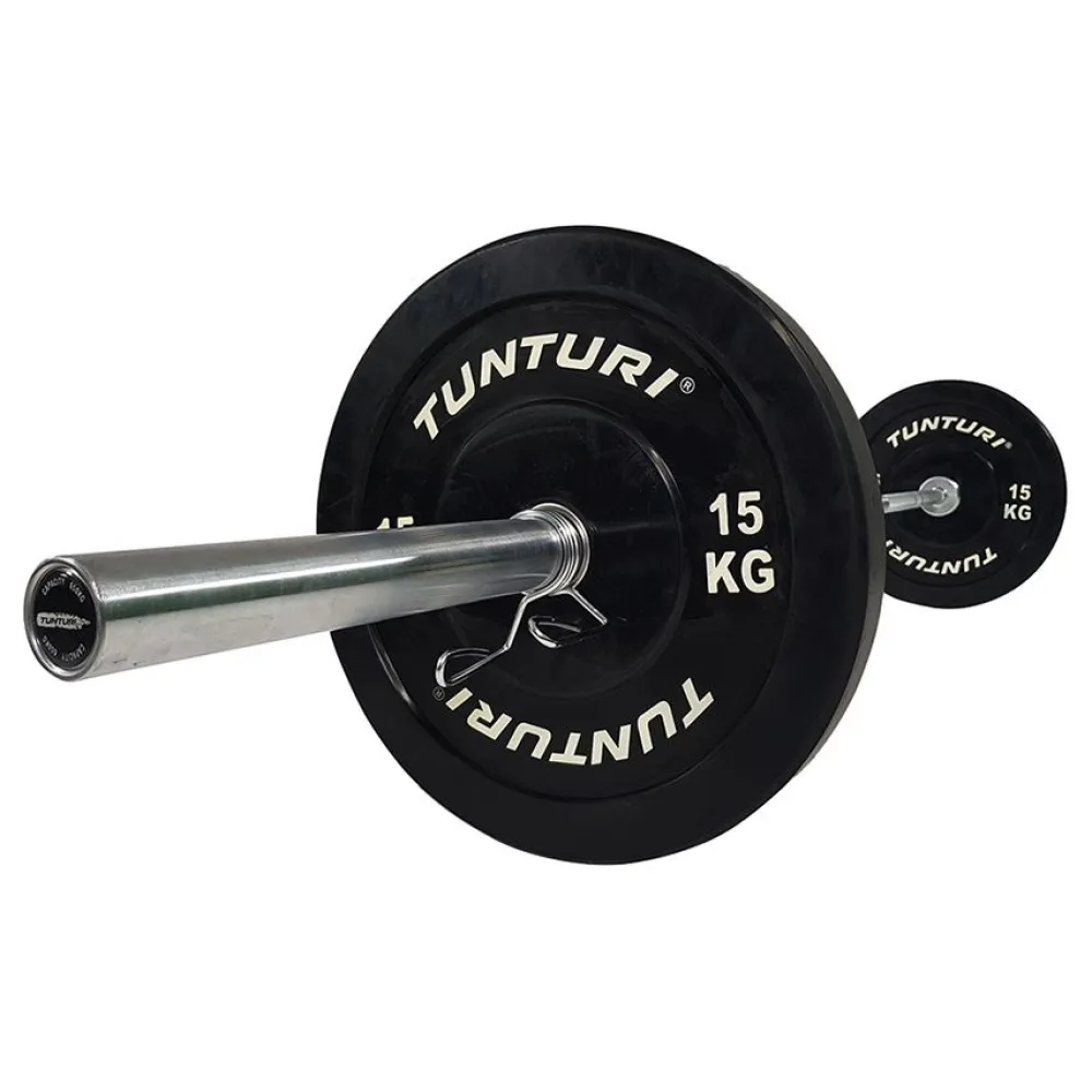 New Tunturi Levypaino 15 kg musta