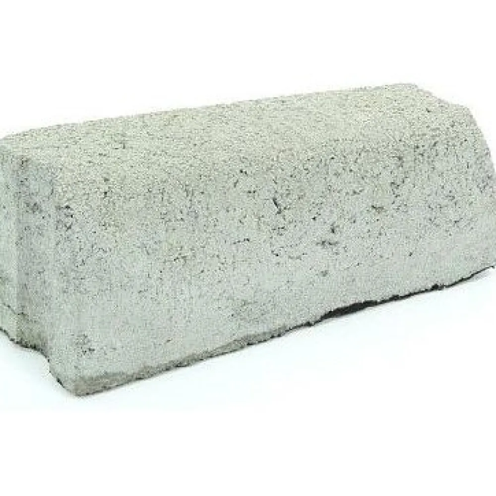 Rudus Liimattava madalluskivi 16>12 cm oikea 390x130 mm sileä harmaa