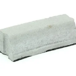 Clearance Rudus Liimattava reunakivi kaarre R2500 kovera 390x130x120 mm sileä harmaa