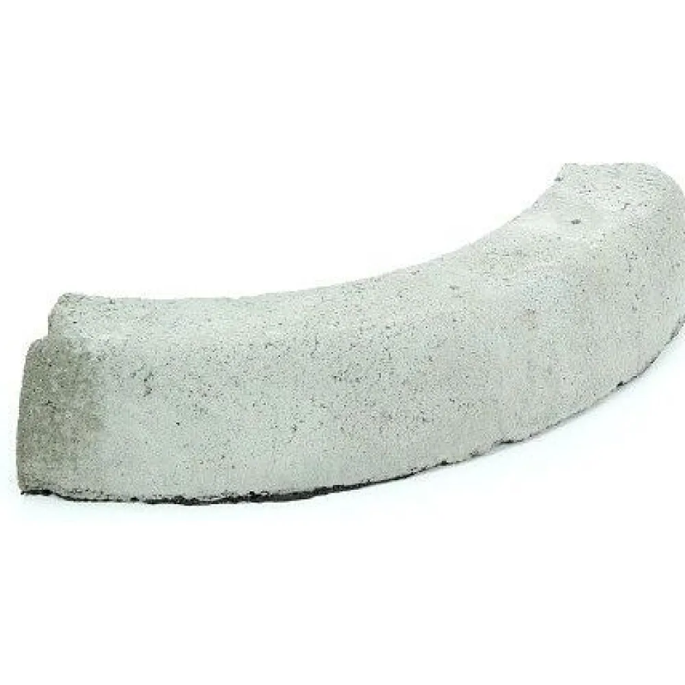 New Rudus Liimattava reunakivi kaarre R500 kupera 500x130x120 mm sileä harmaa