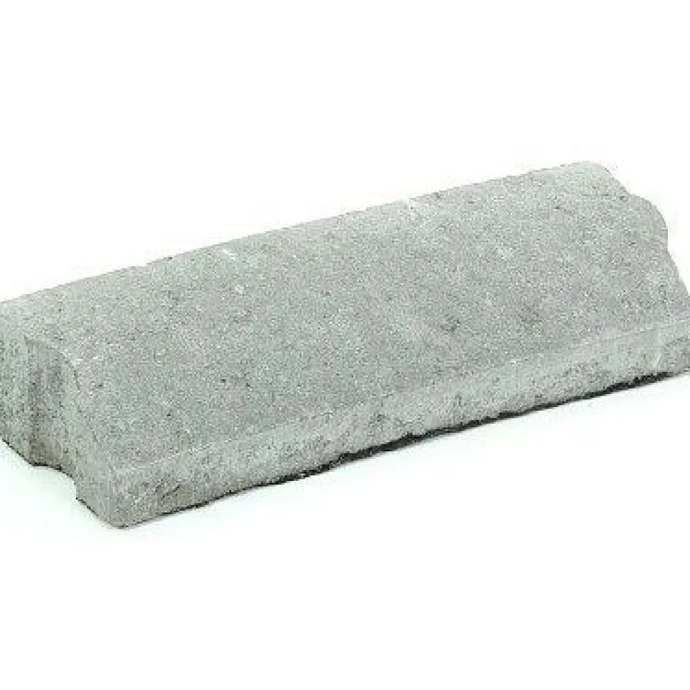 Best Rudus Liimattava reunakivi kaarre R2500 kovera 390x130x80 mm sileä harmaa