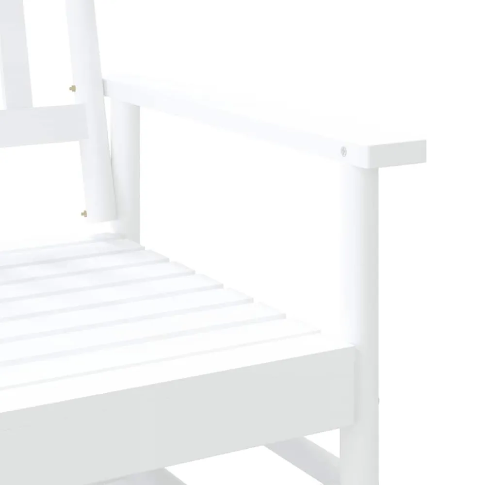 FinePRICE Liukupenkki musta 118x70x104,5 cm täysi haapa (08866)