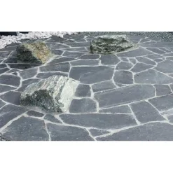 Discount Majakivi Liuskekivisetti Välimeren Tumma 2-4cm 10m² sis. pihasetti