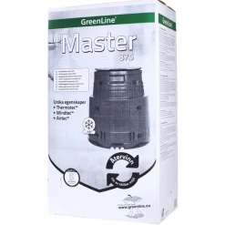 Greenline Lämminkomposti Master 375 L -15°C musta