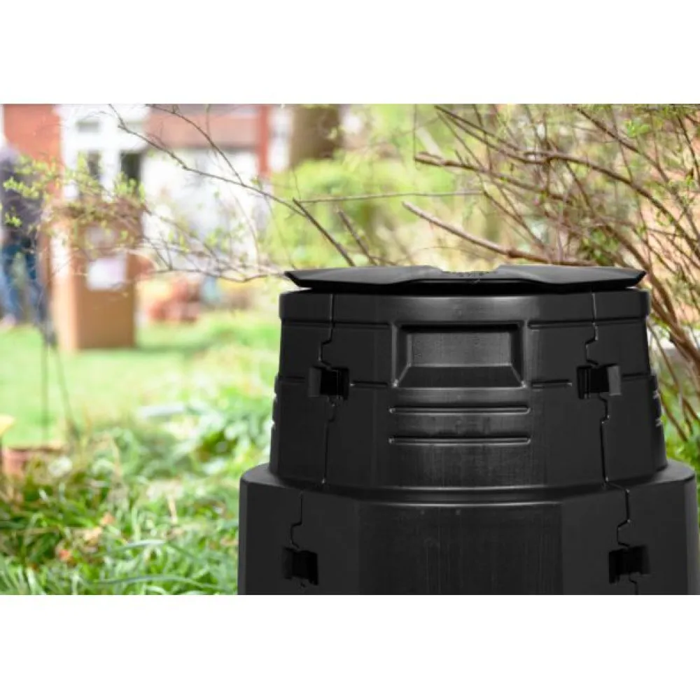 Greenline Lämminkomposti Master 375 L -15°C musta