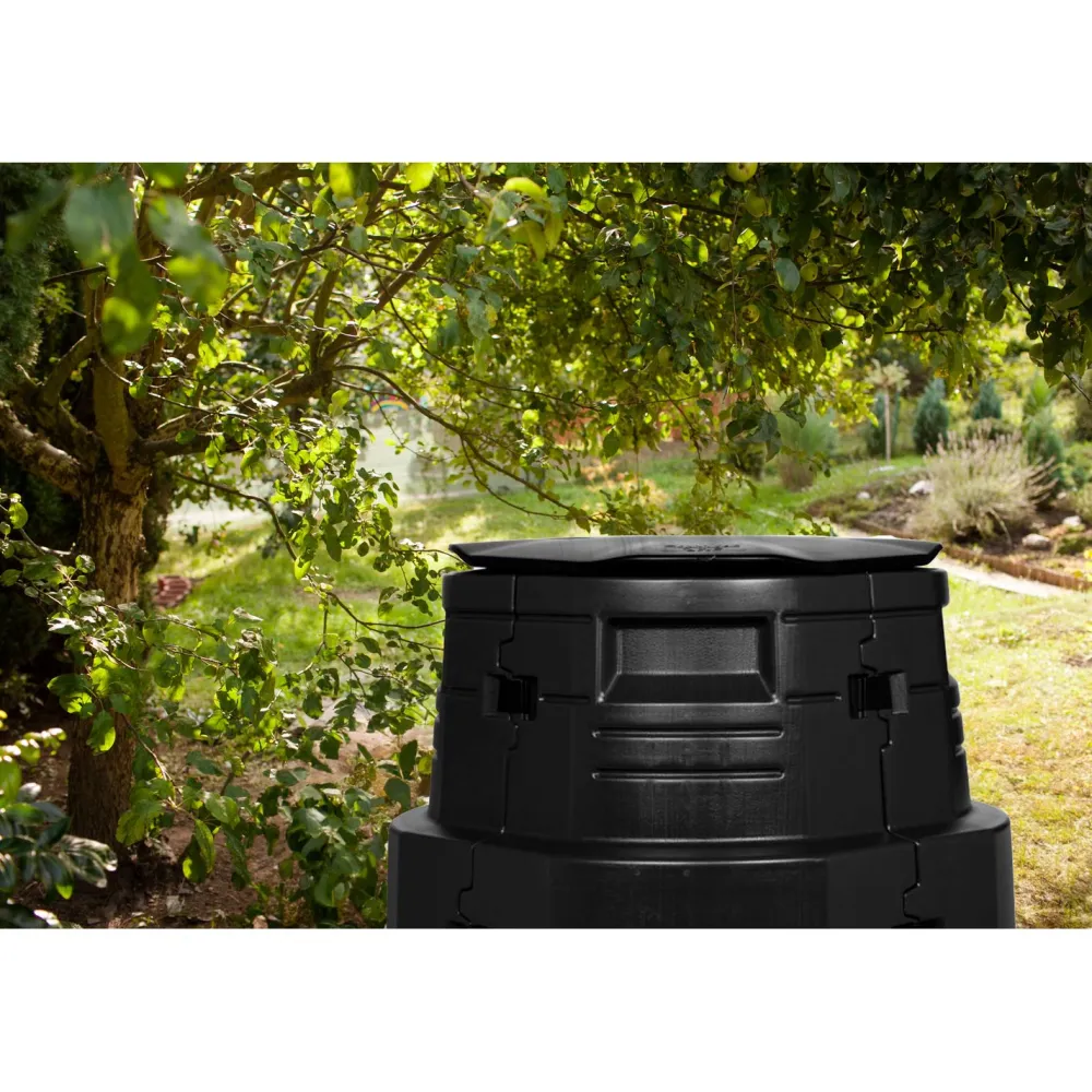 Greenline Lämminkomposti Master 375 L -15°C musta