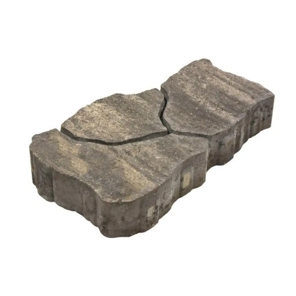 Discount Lakka Rakennustuotteet Loimuliuskekivi Lakka 80 264x490 mm mustavalkoinen