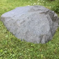 New Taidekivi Maisemakivi D-120 Ø120cm harmaa lasikuitua