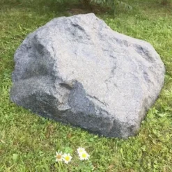 New Taidekivi Maisemakivi D-120 Ø120cm harmaa lasikuitua