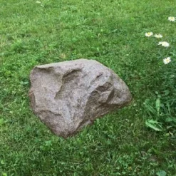 New Taidekivi Maisemakivi D-50 Ø50cm punainen lasikuitua