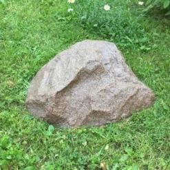 New Taidekivi Maisemakivi D-50 Ø50cm punainen lasikuitua