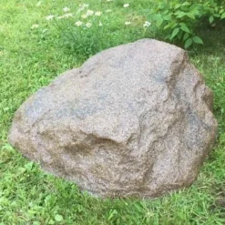Taidekivi Maisemakivi D-90 Ø90cm punainen lasikuitua