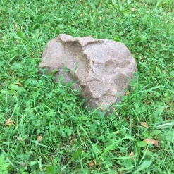 Discount Taidekivi Maisemakivi D-30 Ø30cm punainen lasikuitua