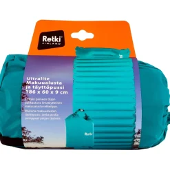 New Retki Makuualusta Ultralite, täyttöpussilla, turkoosi