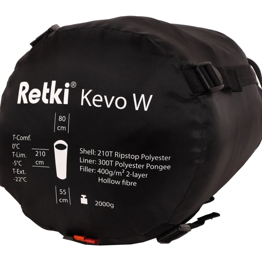 Hot Retki Makuupussi Kevo W, punainen