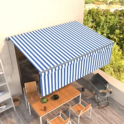 Discount FinePRICE Manuaalisesti kelattava markiisi verhoilla 3x2,5 m kerma
