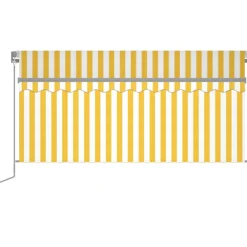 Discount FinePRICE Manuaalisesti kelattava markiisi verhoilla 3x2,5 m kerma