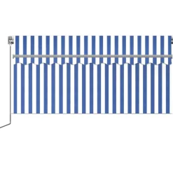 Discount FinePRICE Manuaalisesti kelattava markiisi verhoilla 3x2,5 m kerma