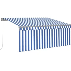 Discount FinePRICE Manuaalisesti kelattava markiisi verhoilla 3x2,5 m kerma