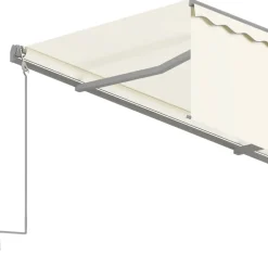 Discount FinePRICE Manuaalisesti kelattava markiisi verhoilla 3x2,5 m kerma